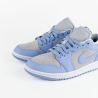 Жіночі кросівки Nike Air Jordan 1 Low Football Grey Aluminum