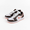Жіночі крсоівки Nike Air Jordan 1 Low Brown Pink