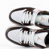 Жіночі крсоівки Nike Air Jordan 1 Low Brown Pink