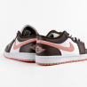 Жіночі крсоівки Nike Air Jordan 1 Low Brown Pink