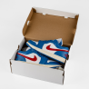 Жіночі кросівки Nike Air Jordan 1 Low Sport Blue Gym Red