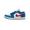 Жіночі кросівки Nike Air Jordan 1 Low Sport Blue Gym Red