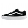 Vans Old Skool Platform Black White