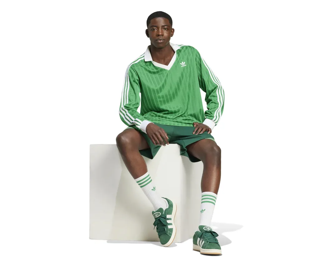 Чоловічий лонгслів Adidas Adicolor Pique Football Longsleeve Tee