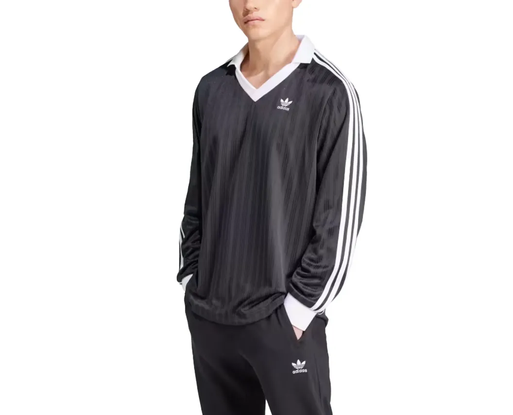 Чоловічий лонгслів Adidas Adicolor Pique Football Longsleeve Tee