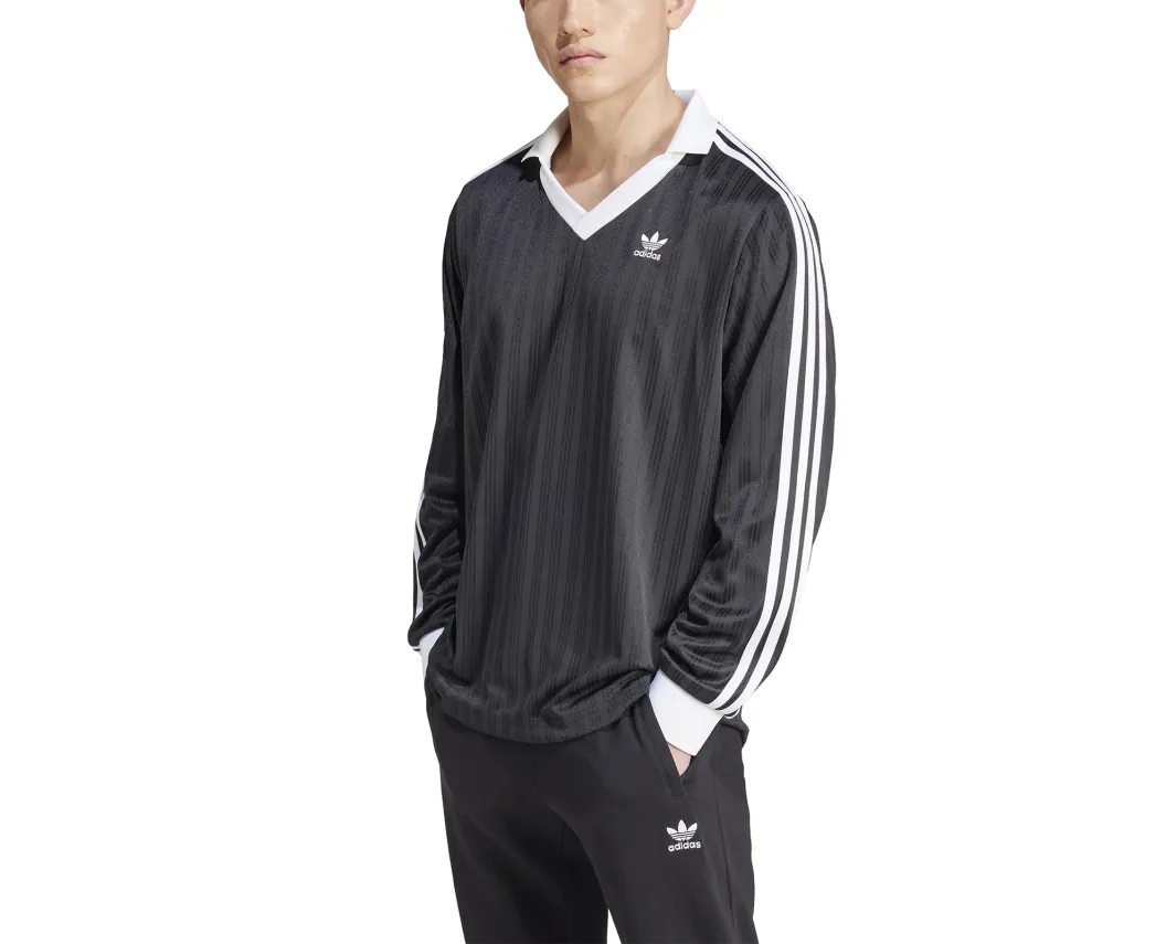 Чоловічий лонгслів Adidas Adicolor Pique Football Longsleeve Tee