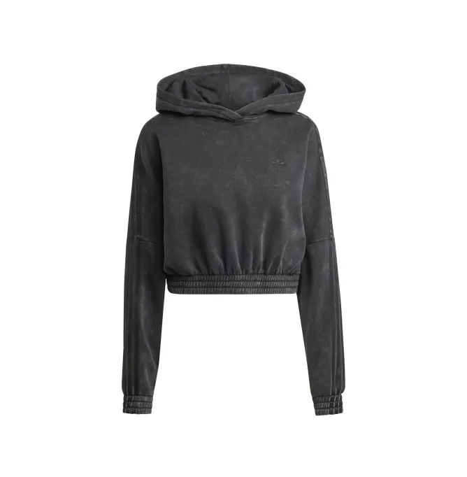 Adidas Washed-Out Crop Oversized Hoodie 