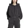 Жіноче худі Adidas Washed-Out Crop Oversized Hoodie