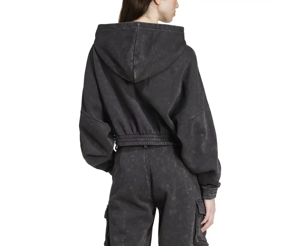 Жіноче худі Adidas Washed-Out Crop Oversized Hoodie
