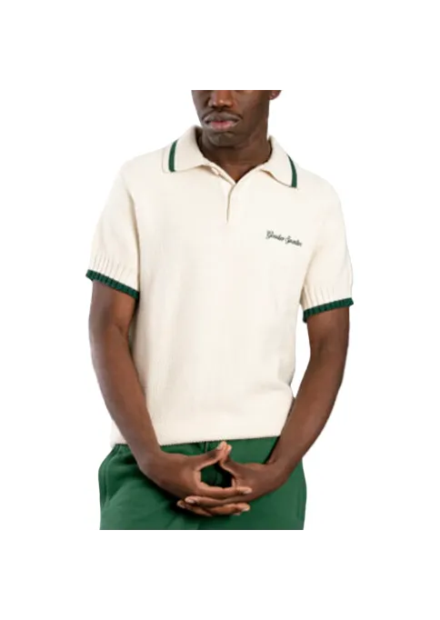 Goodies Sportive Vintage Contrast Knitted Polo 