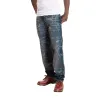 Чоловічі джинси Patta Leaves Laser Print Denim Pants